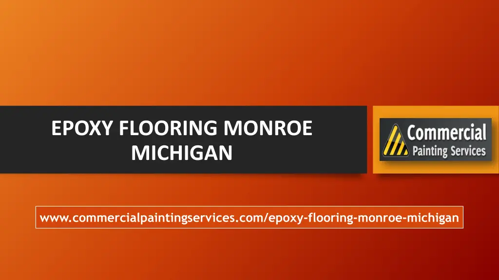 epoxy flooring monroe michigan