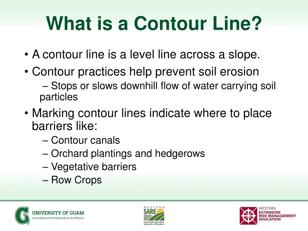 what is a contour line