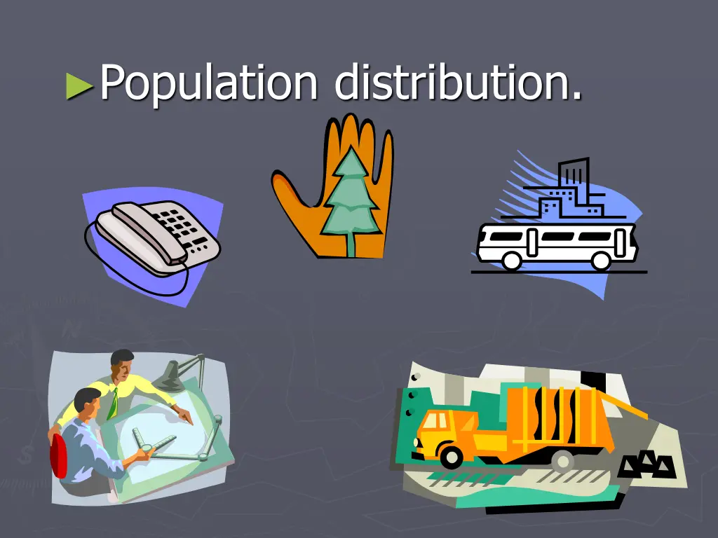 population distribution