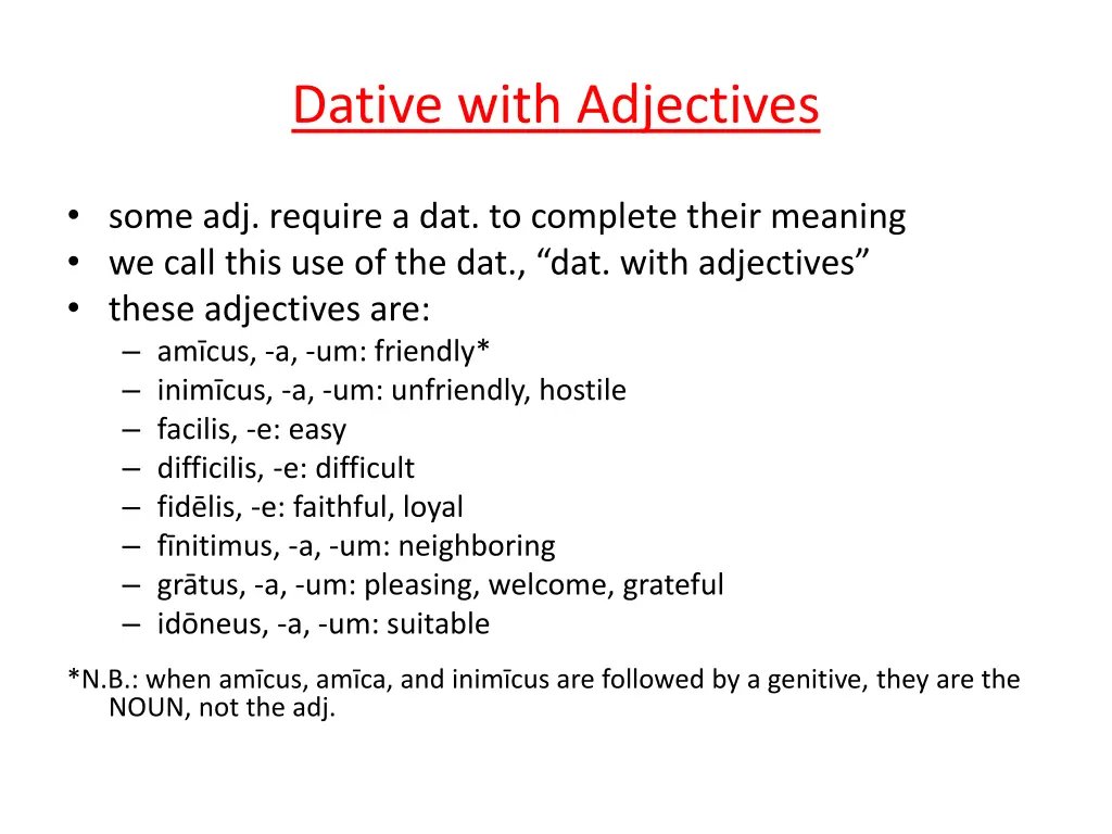 dative with adjectives 1