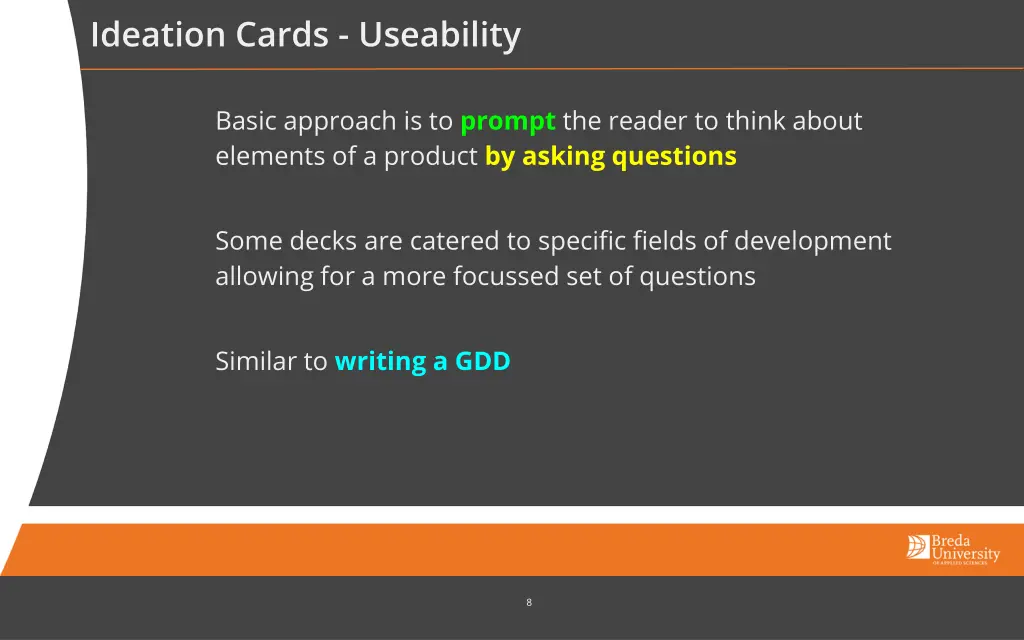 ideation cards useability