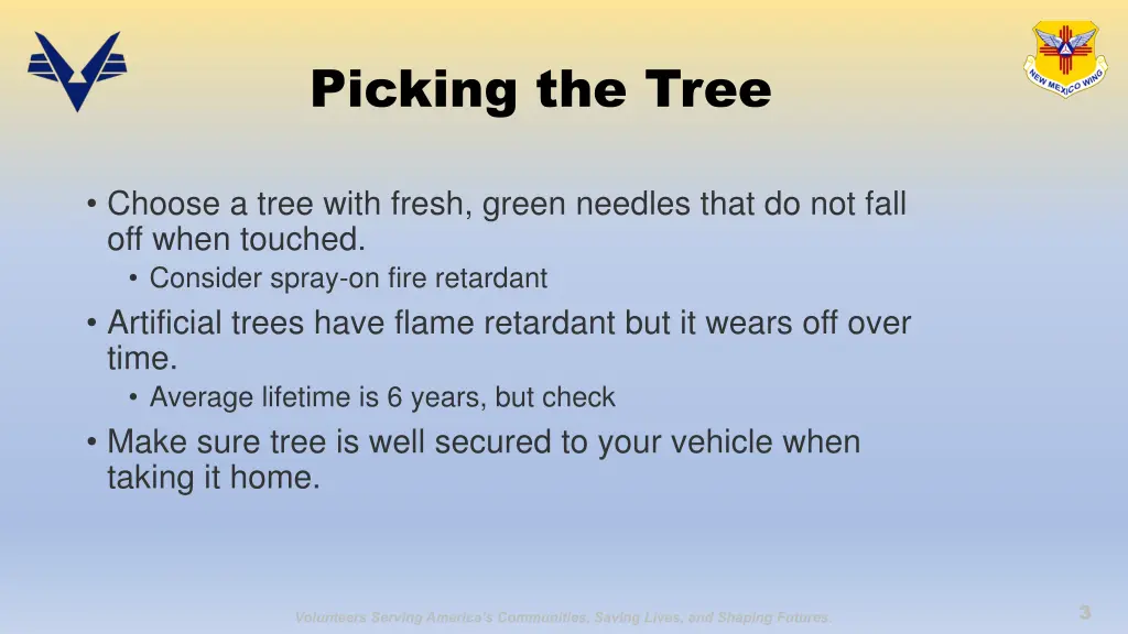 picking the tree