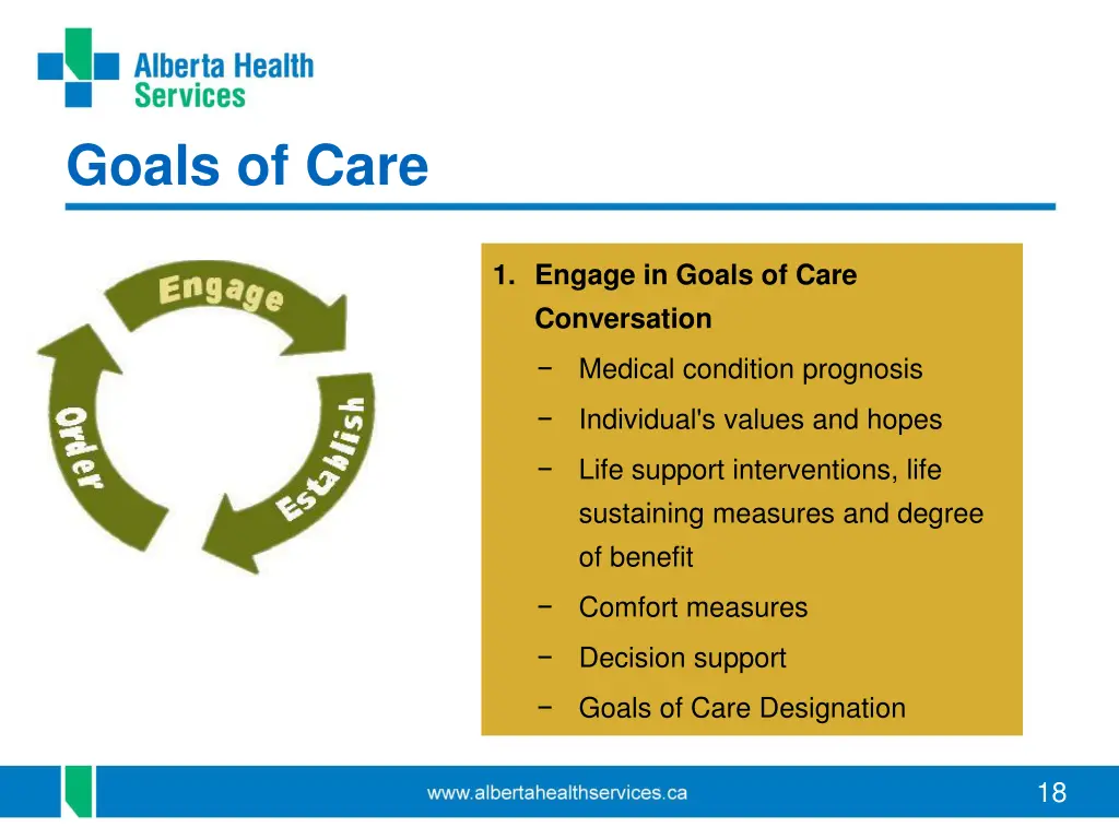 goals of care 5