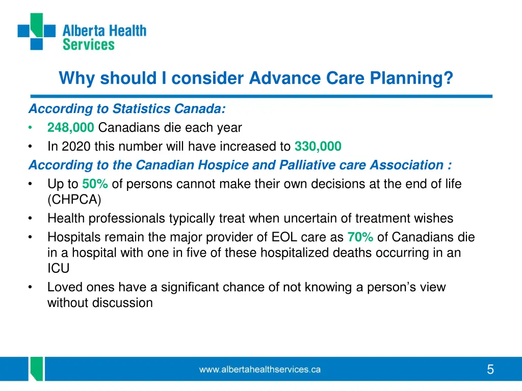 why should i consider advance care planning 1