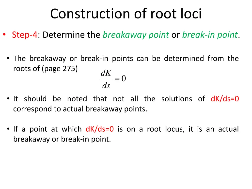 construction of root loci 3