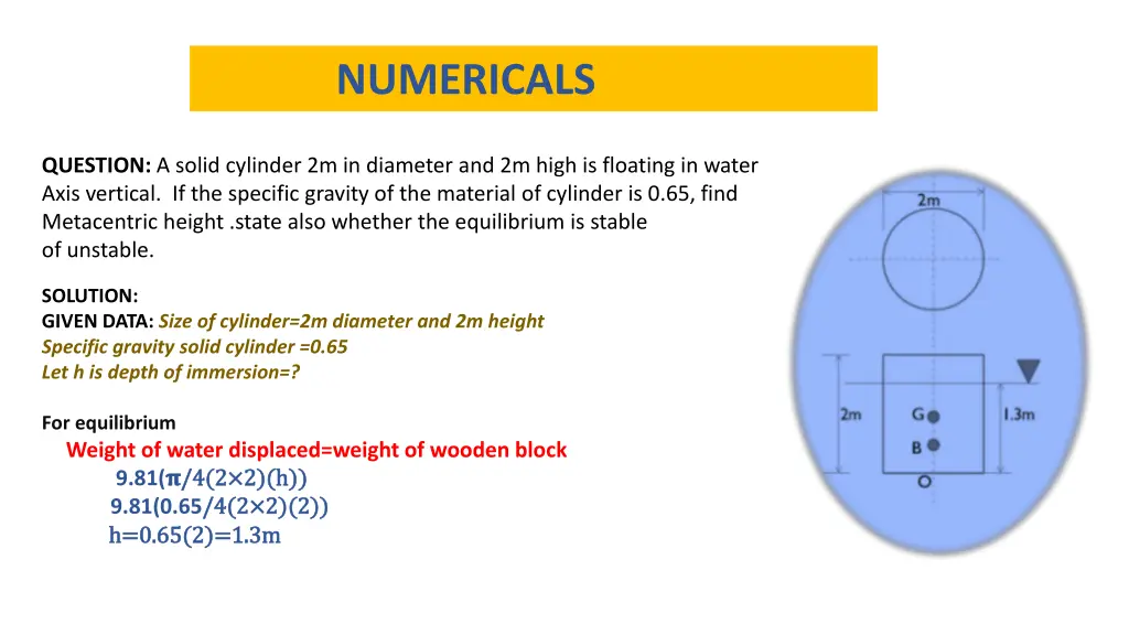 numericals