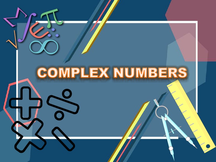 complex numbers complex numbers