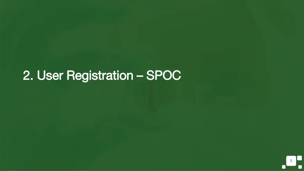 2 user registration 2 user registration spoc