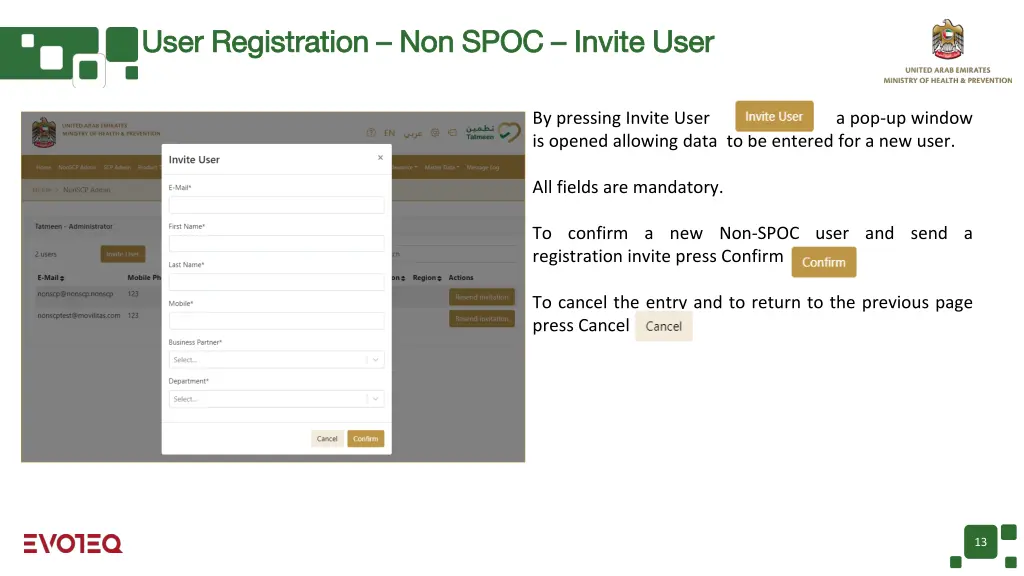 user registration user registration non spoc 2