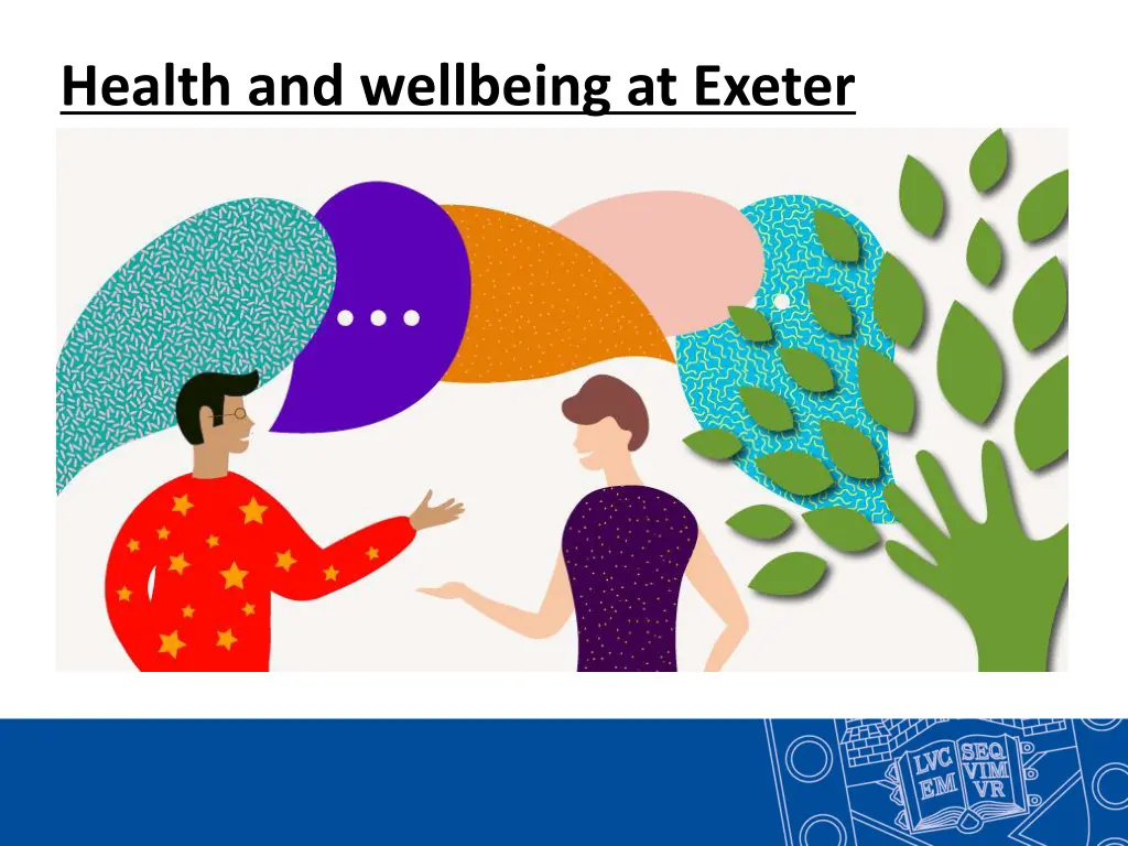 health and wellbeing at exeter