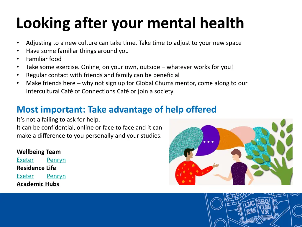 looking after your mental health