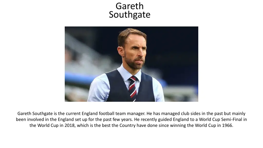 gareth southgate