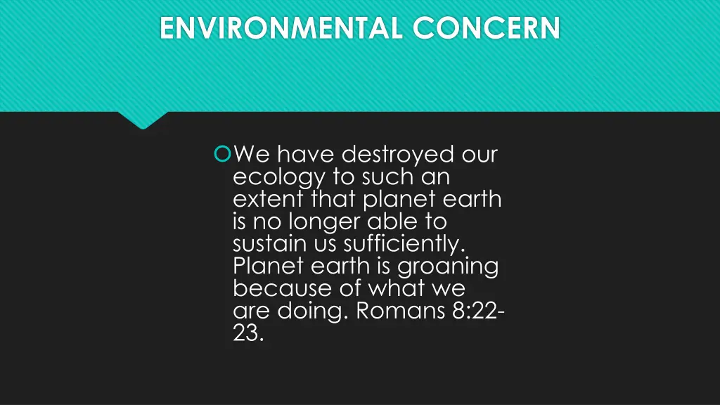 environmental concern