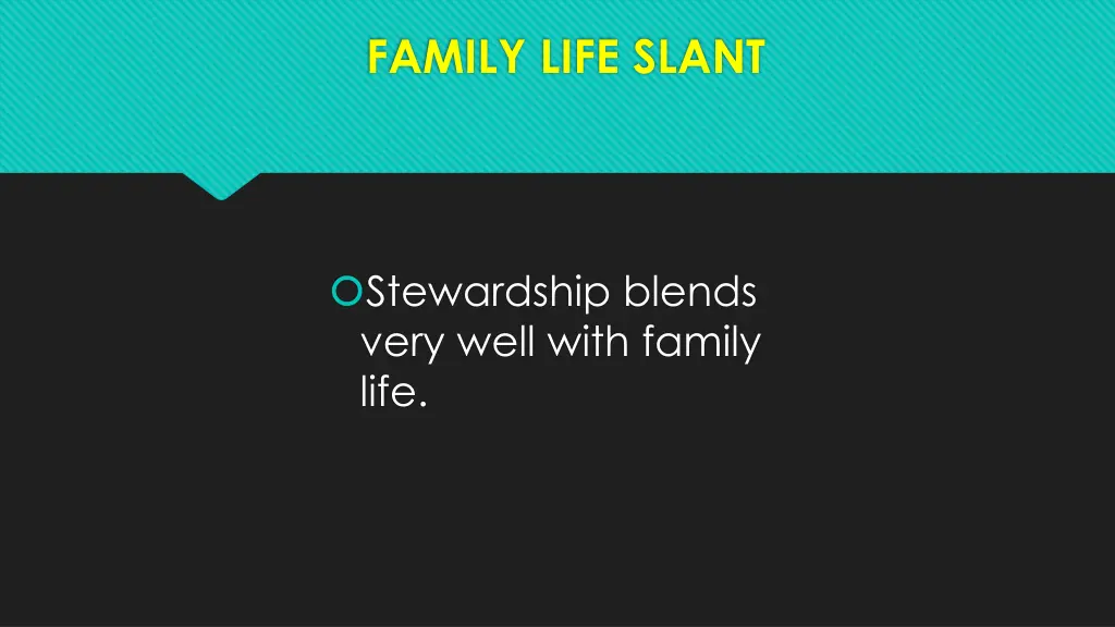 family life slant