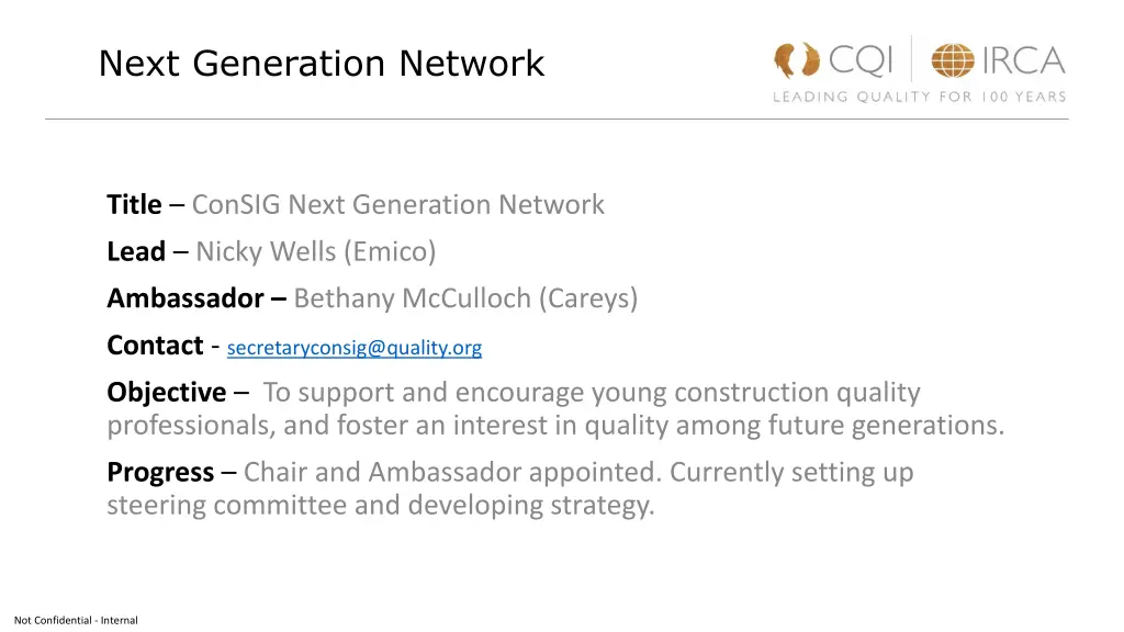 next generation network