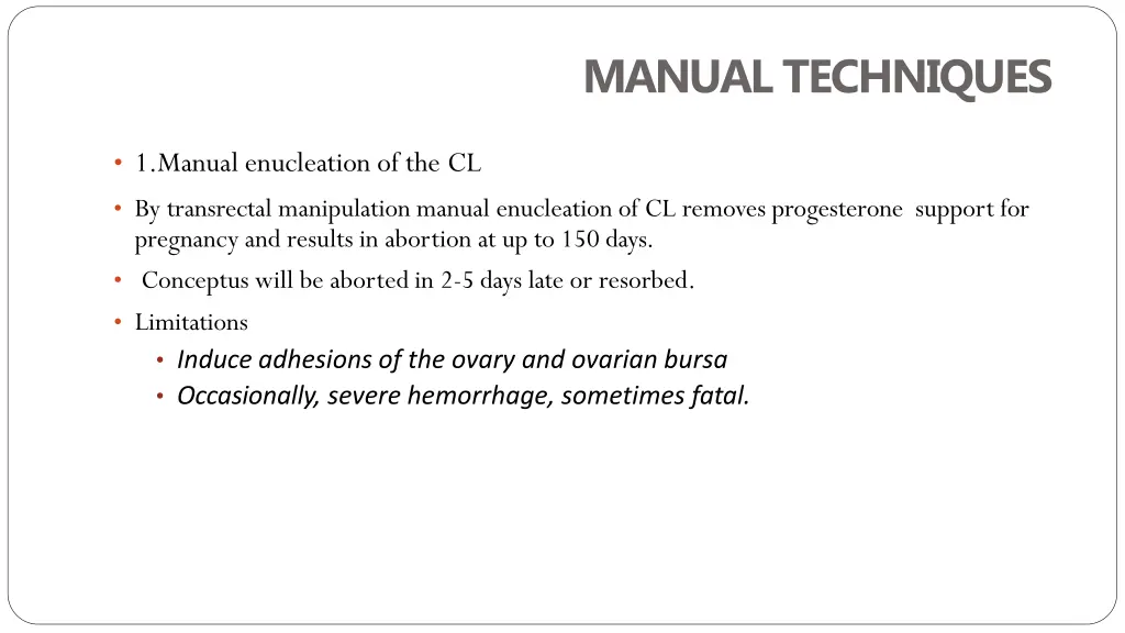 manualtechniques