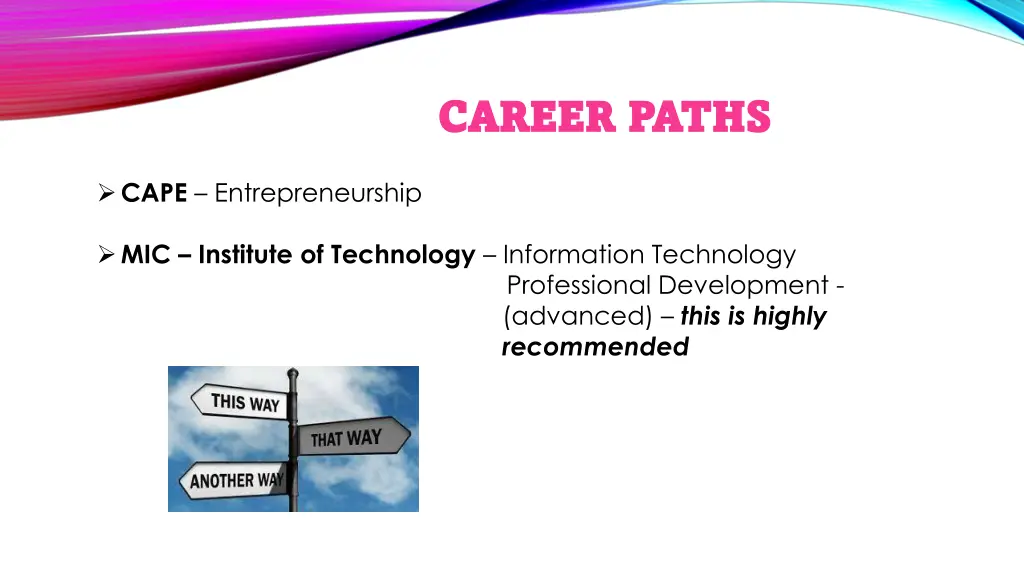 career paths career paths