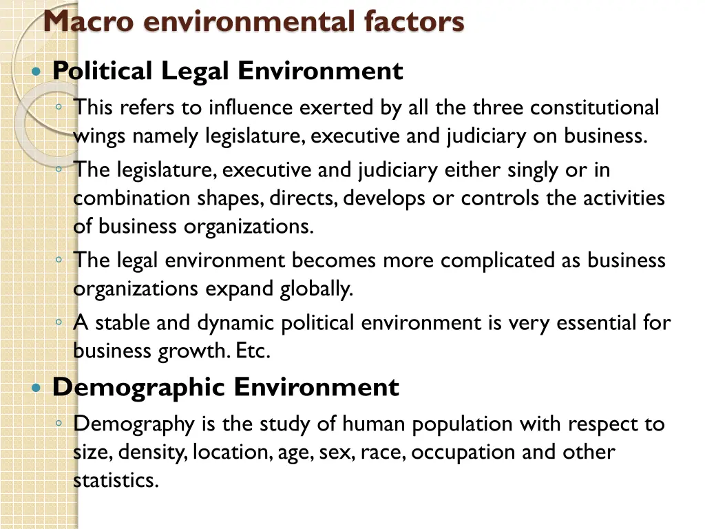 macro environmental factors 1