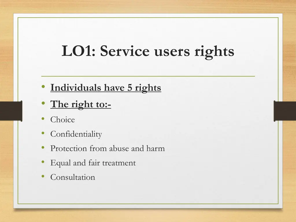 lo1 service users rights