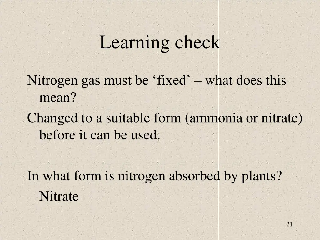 learning check 2