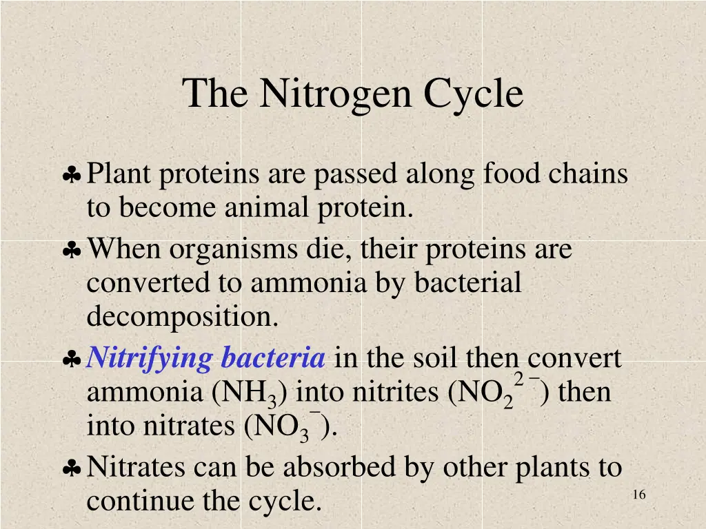 the nitrogen cycle 1