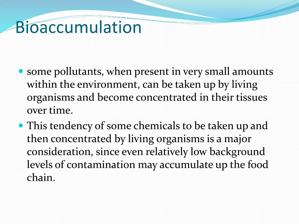 bioaccumulation