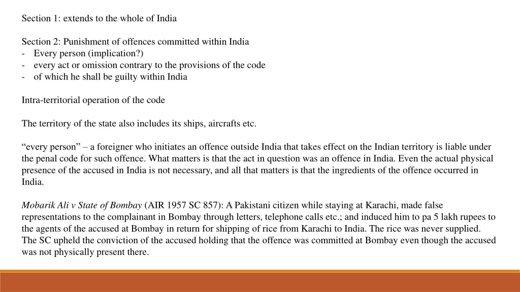 section 1 extends to the whole of india