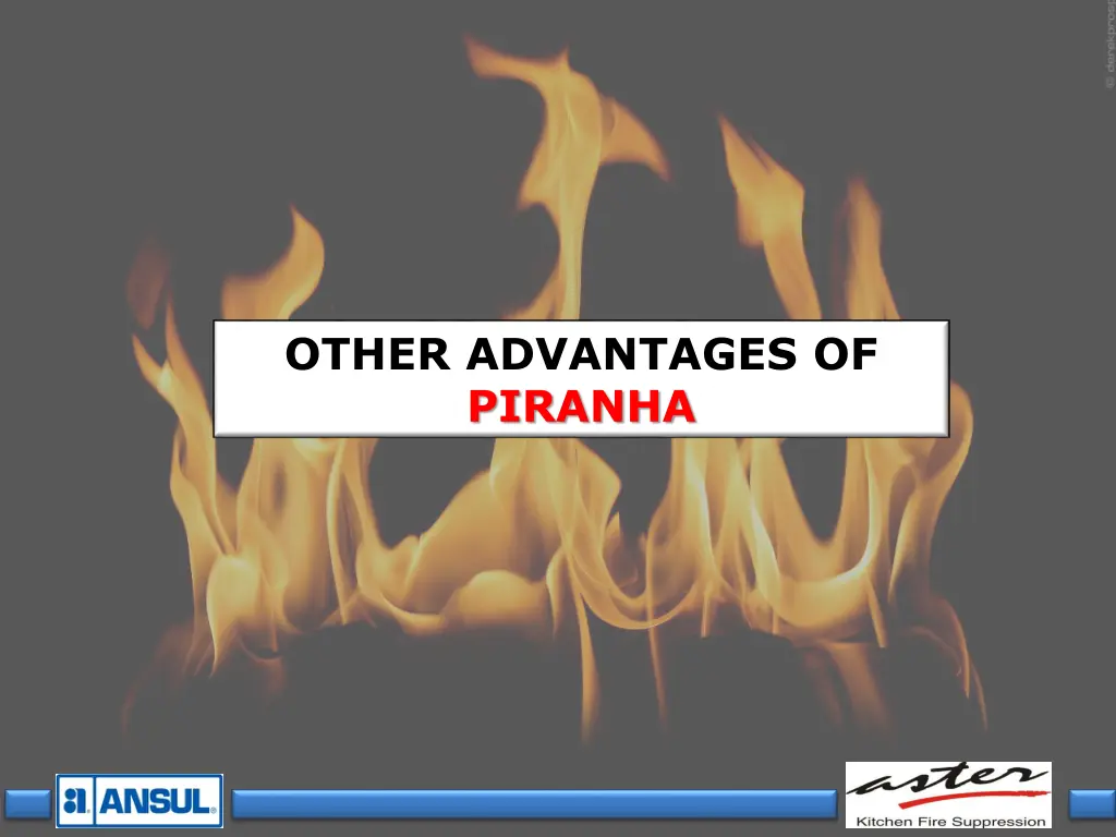 other advantages of piranha