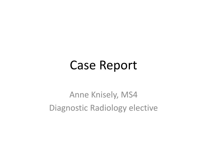 case report