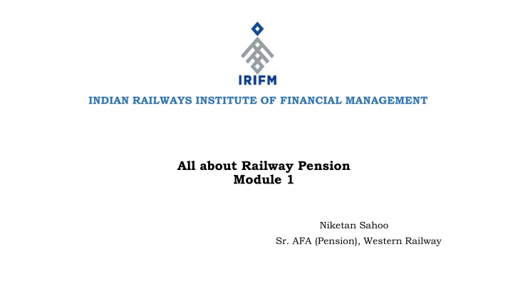 indian railways institute of financial management