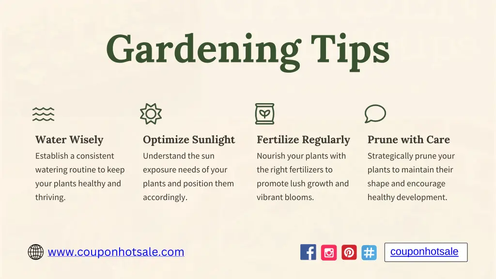 gardening tips