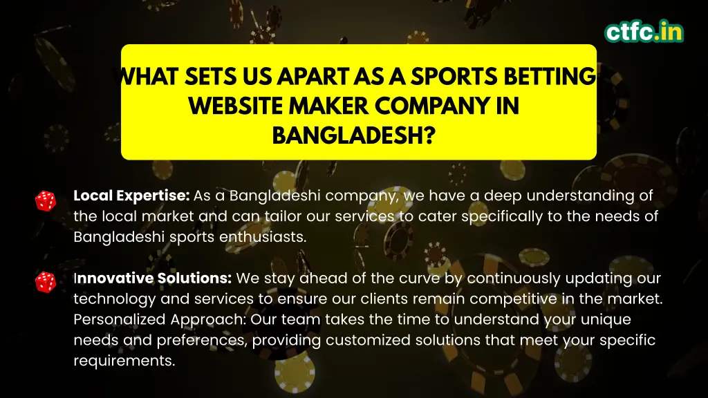 what sets us apart as a sports betting website