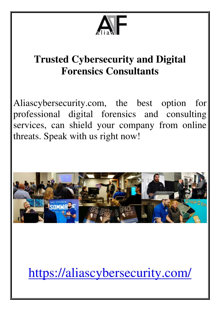 trusted cybersecurity and digital forensics