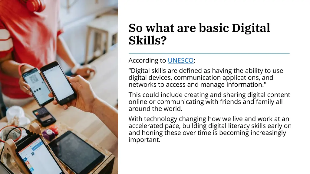 so what are basic digital skills