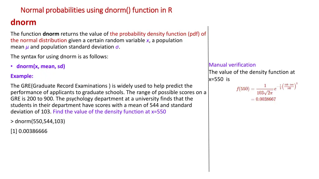 normal probabilities using normal probabilities