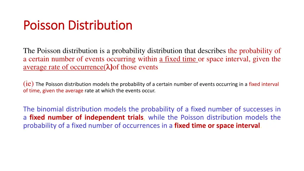 poisson distribution poisson distribution