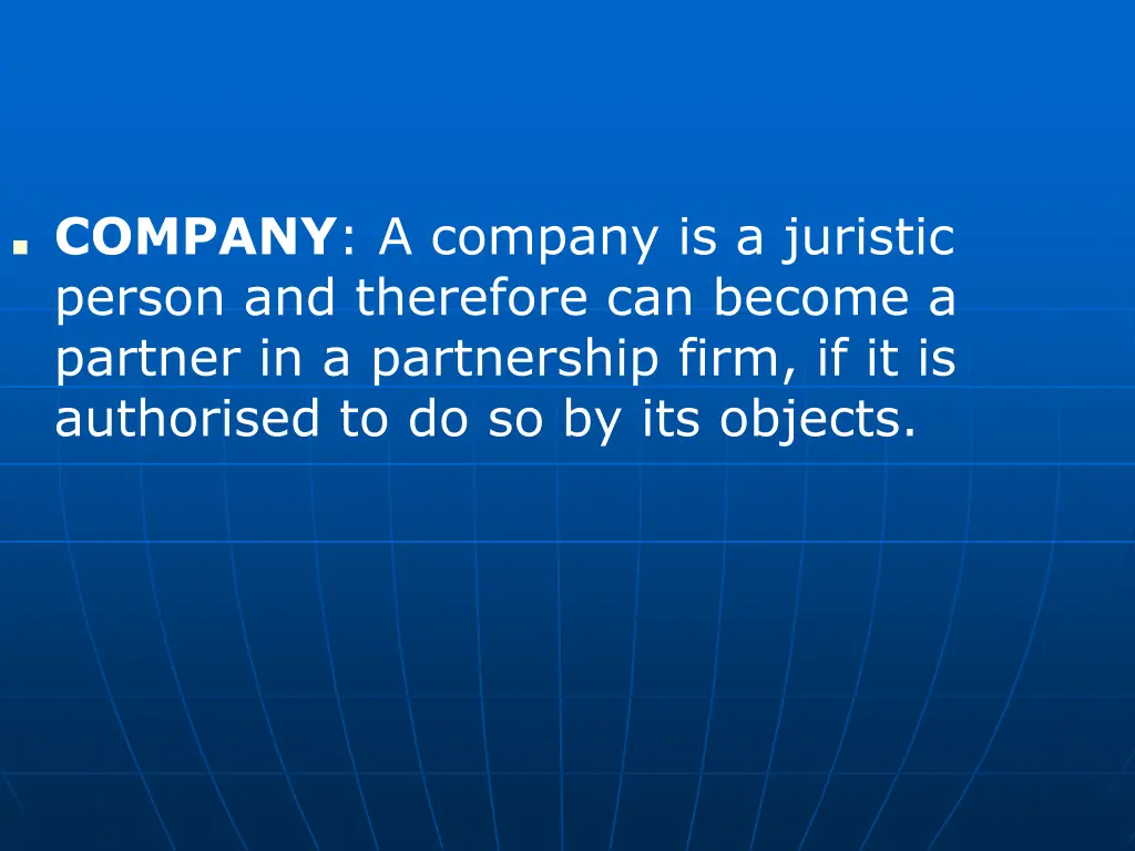 company a company is a juristic person