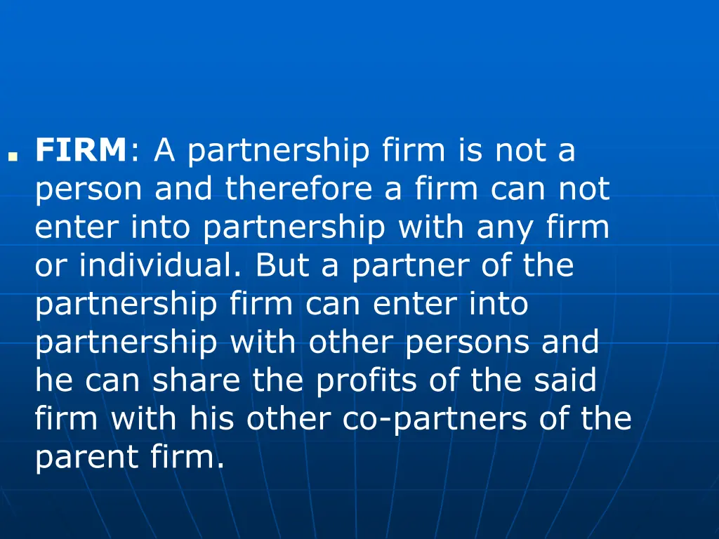 firm a partnership firm is not a person