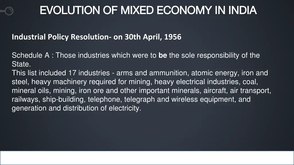 evolution of mixed economy in india evolution 1