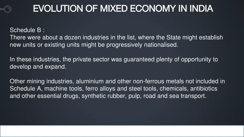 evolution of mixed economy in india evolution 2