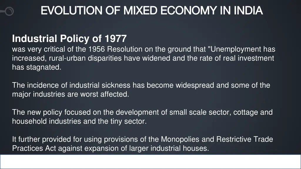 evolution of mixed economy in india evolution 4