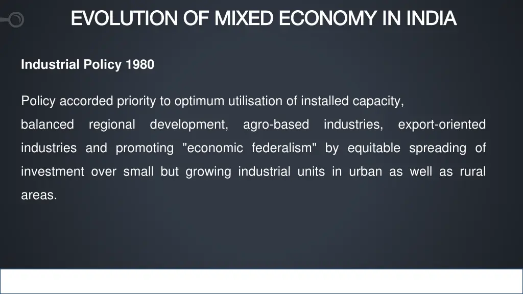 evolution of mixed economy in india evolution 6