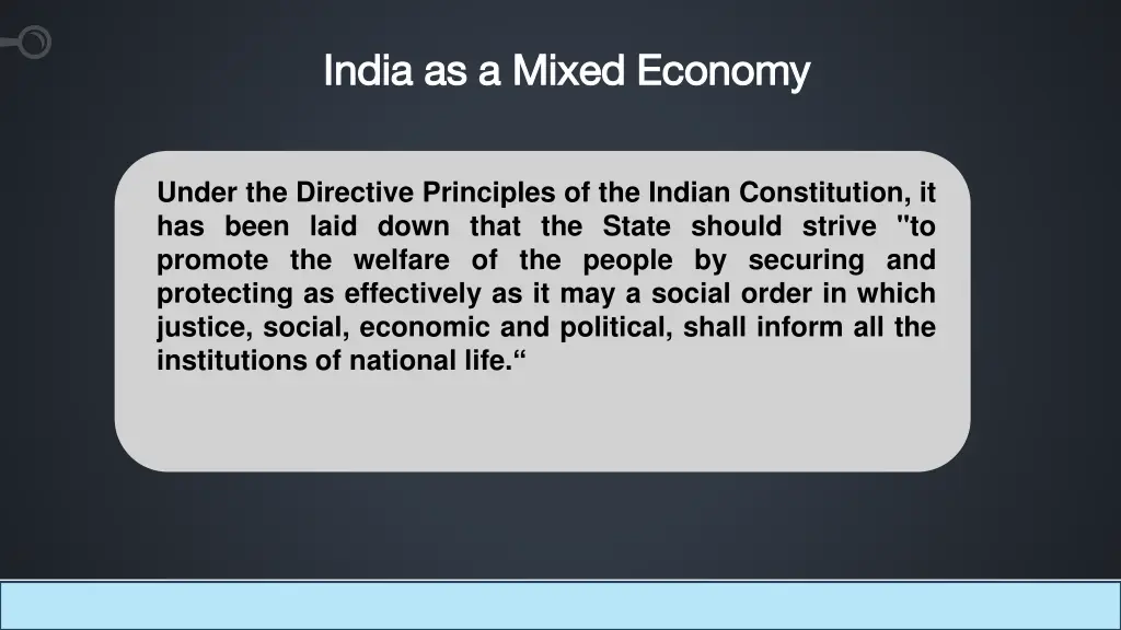 india as a mixed economy india as a mixed economy