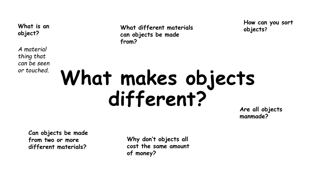 how can you sort objects