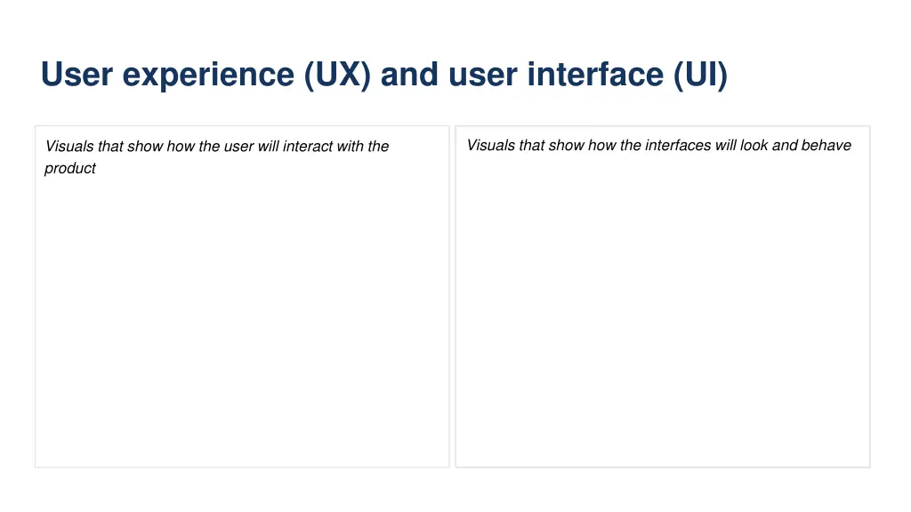 user experience ux and user interface ui