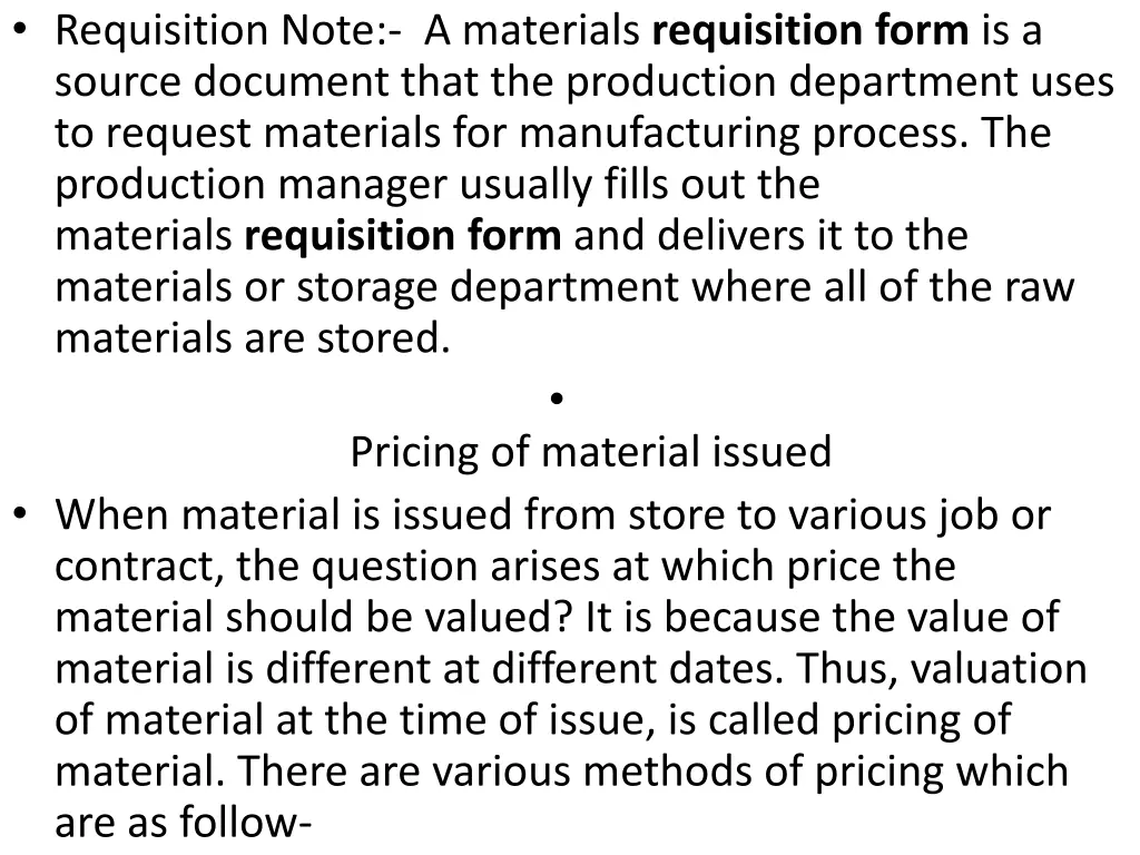 requisition note a materials requisition form