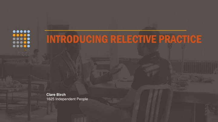 introducing relective practice