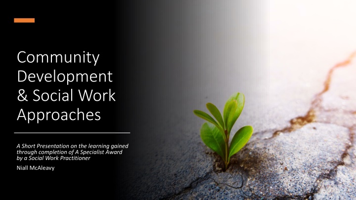 community development social work approaches