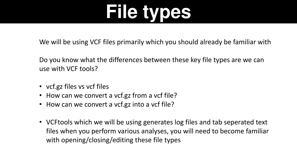 file types