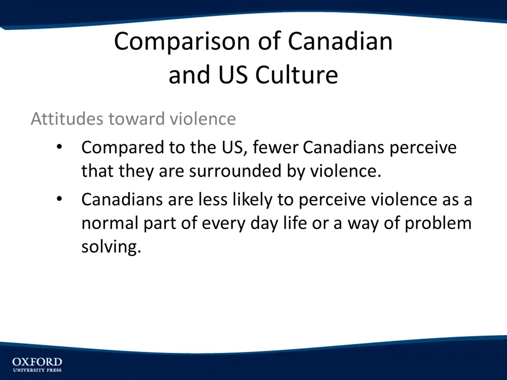 comparison of canadian and us culture